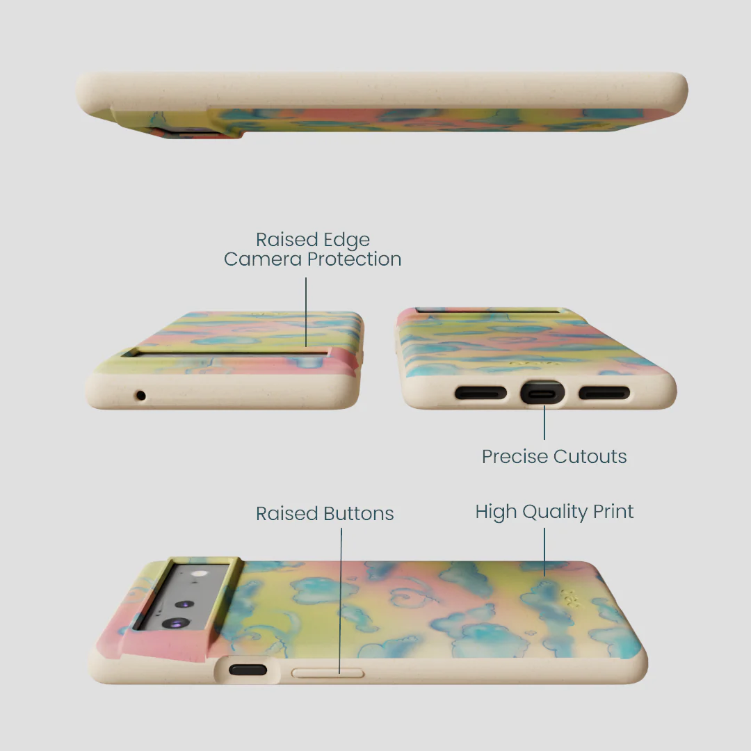 Seashell Cloud Nine Google Pixel 6a Case - Image 2