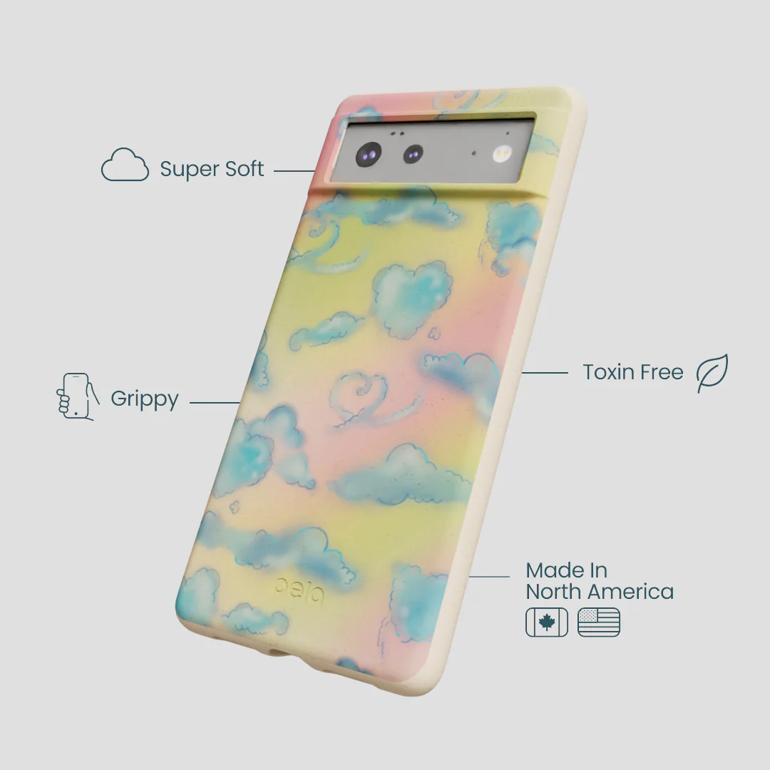 Seashell Cloud Nine Google Pixel 6a Case - Image 3