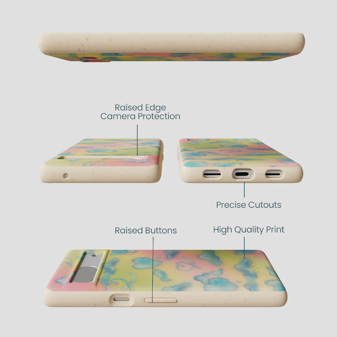 Seashell Cloud Nine Google Pixel 7a Case - Image 2