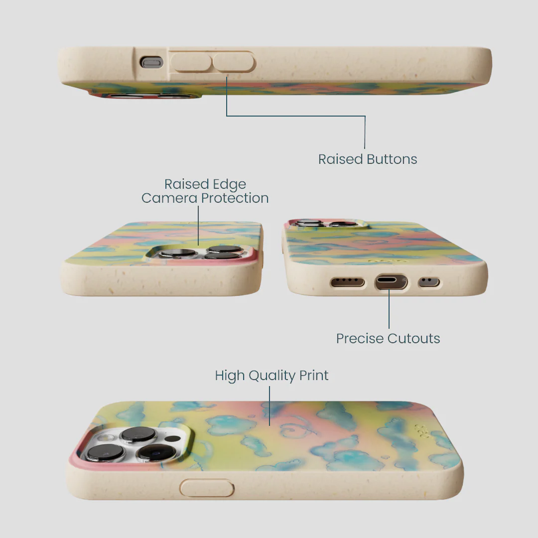 Seashell Cloud Nine iPhone 13 Pro Max Case - Image 3