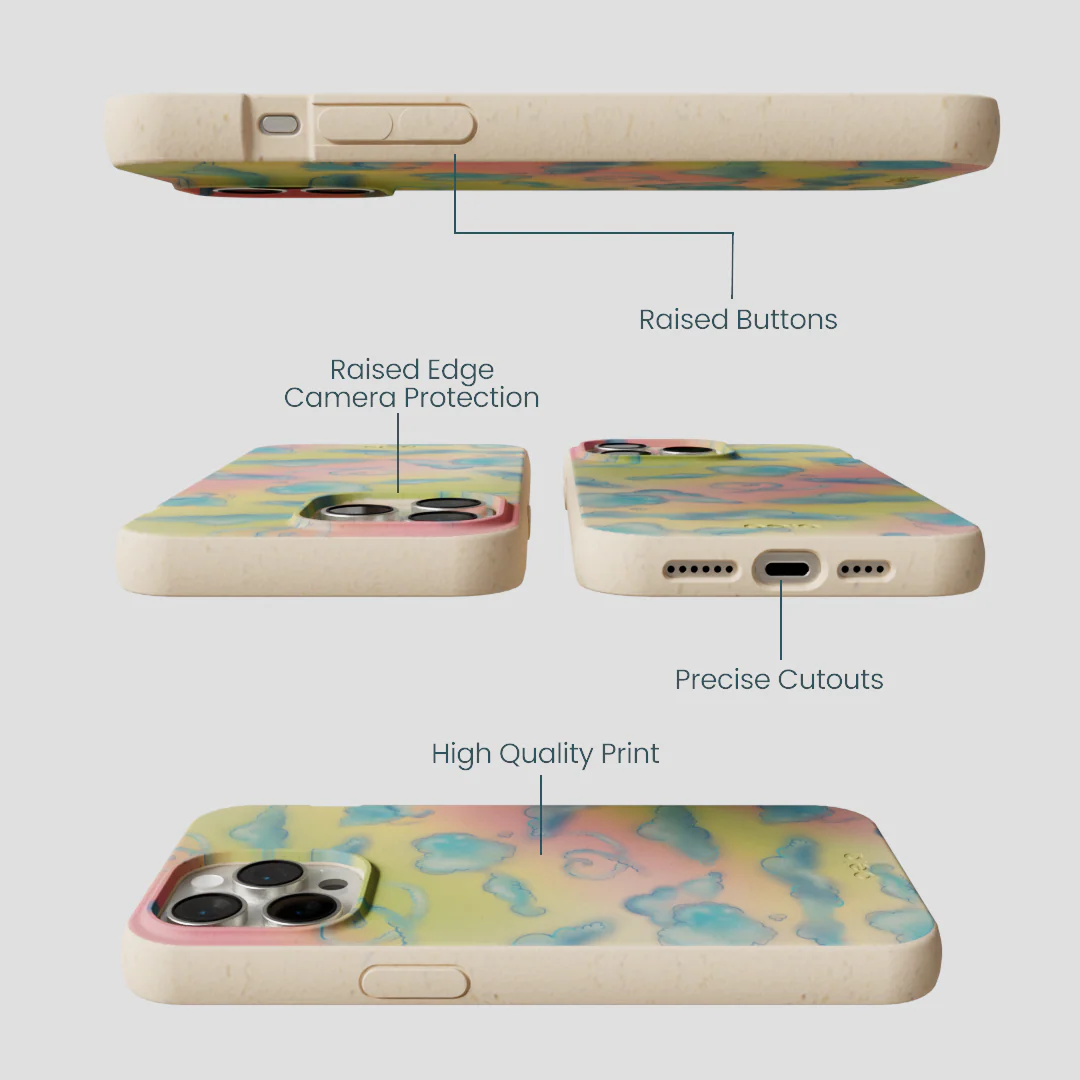 Seashell Cloud Nine iPhone 14 Pro Max Case - Image 3