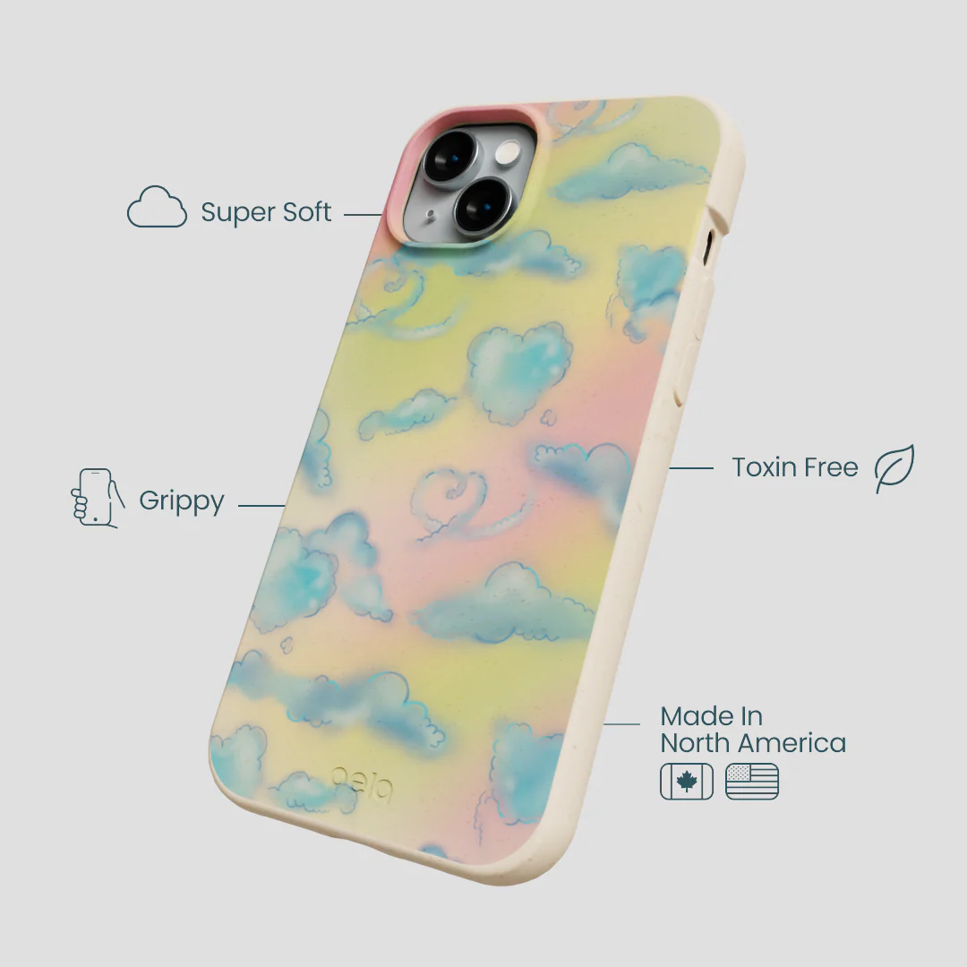 Seashell Cloud Nine iPhone 15 Plus Case - Image 4
