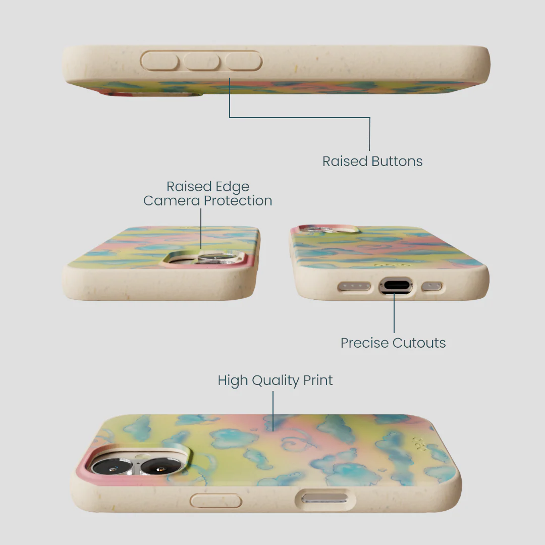 Seashell Cloud Nine iPhone 16 Case - Image 3