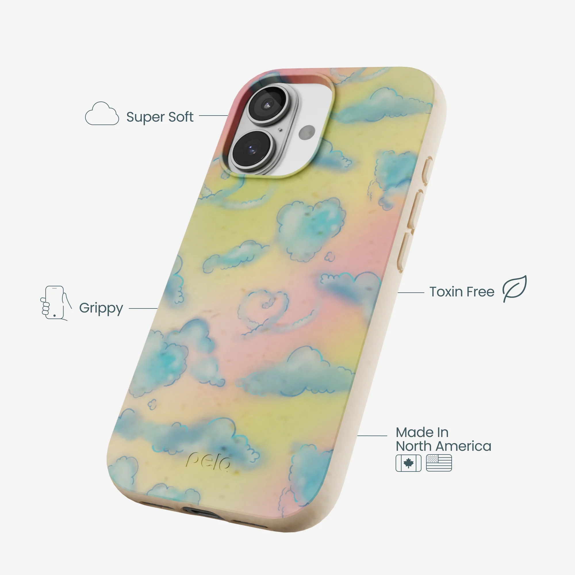 Seashell Cloud Nine iPhone 17 Case - Image 4