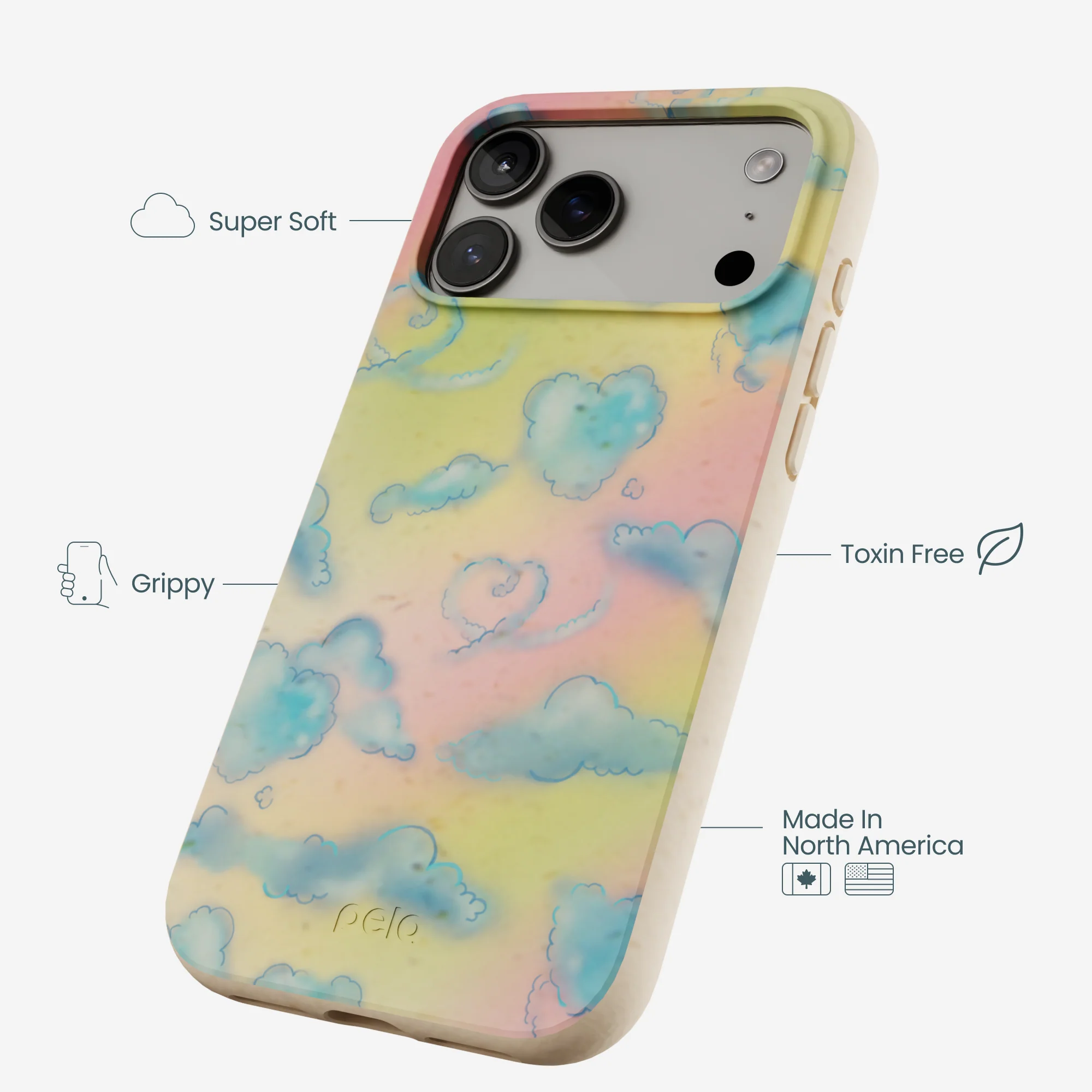 Seashell Cloud Nine iPhone 17 Pro Max Case - Image 4
