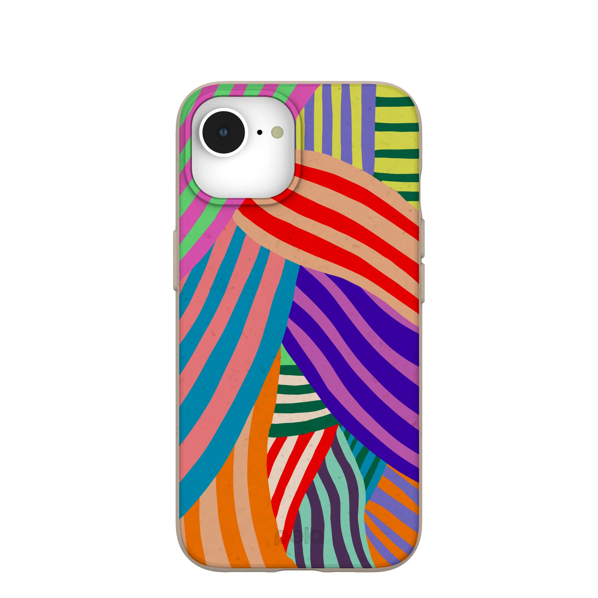Seashell Clownish Stripes iPhone 16e/17e Case