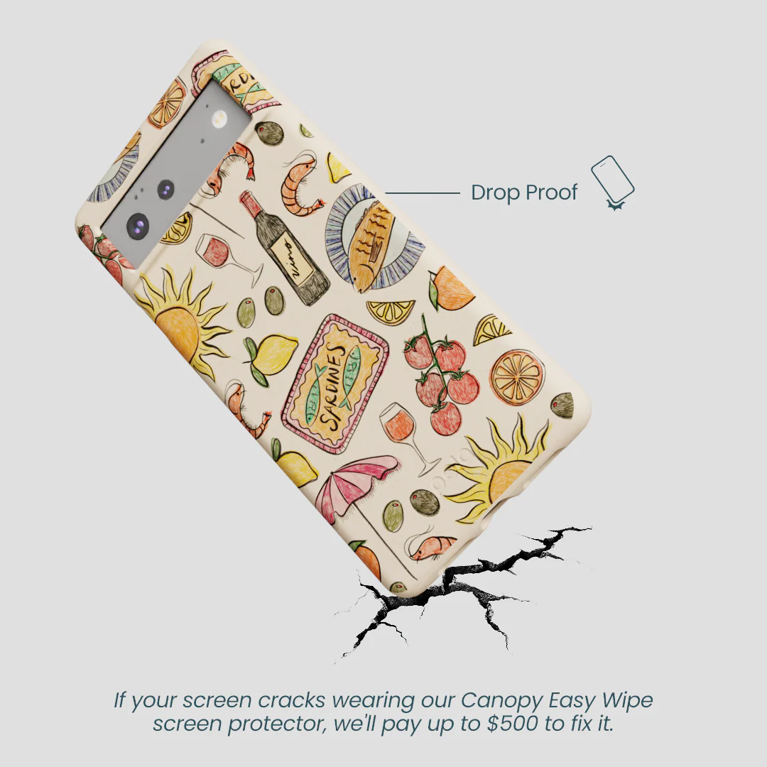Seashell Coastal Bites Google Pixel 6 Case - Image 5