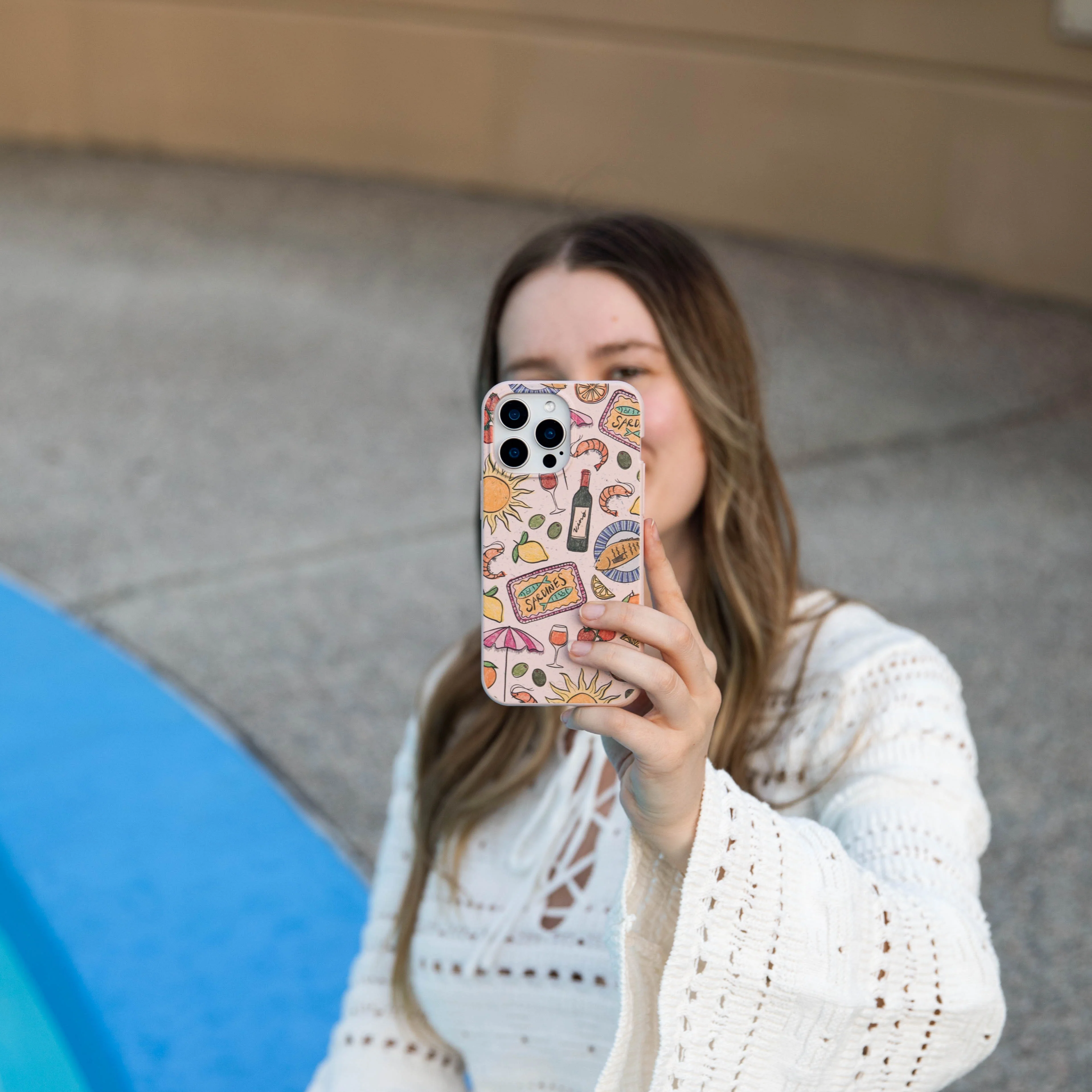 Seashell Coastal Bites Google Pixel 7a Case - Image 6