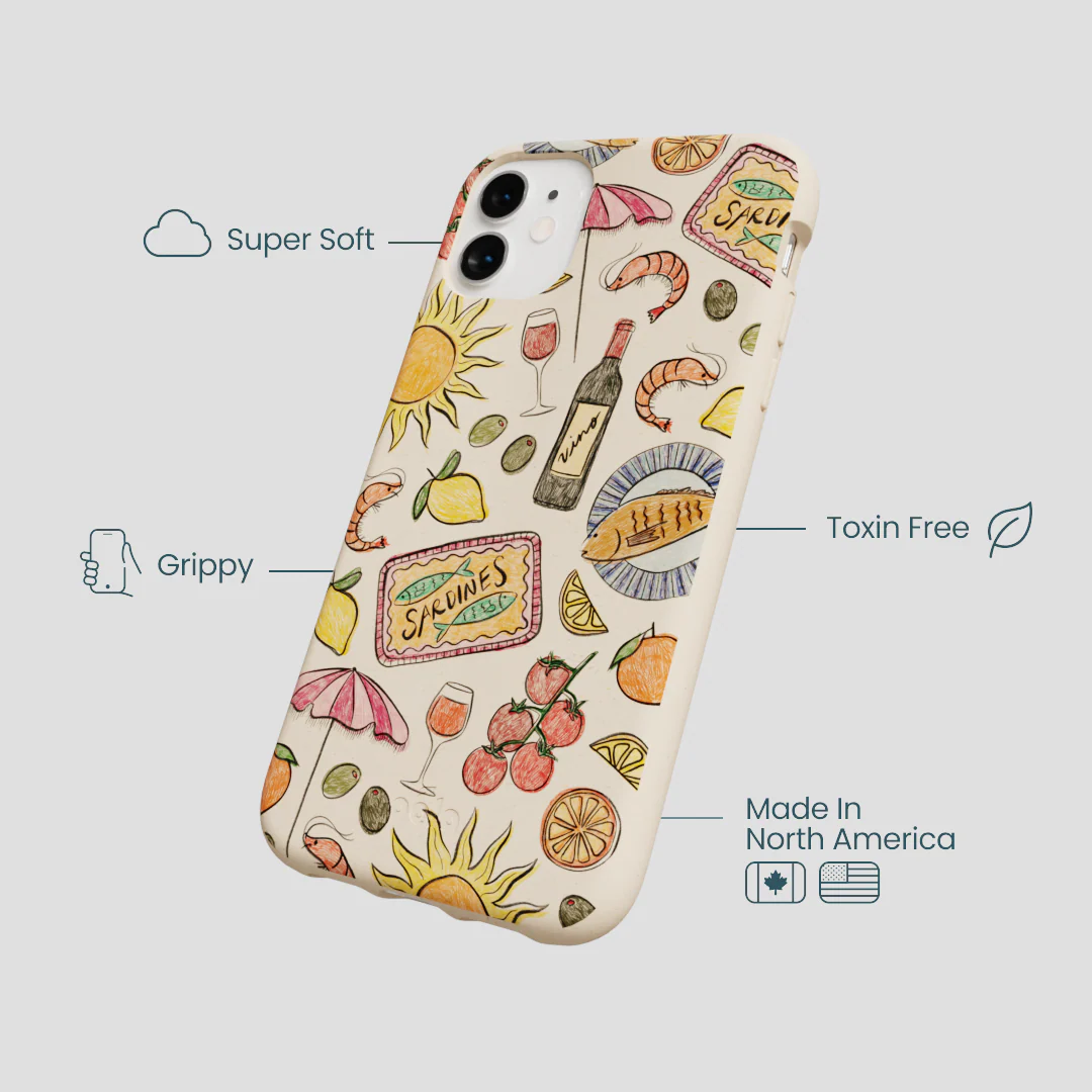 Seashell Coastal Bites iPhone 11 Case - Image 4