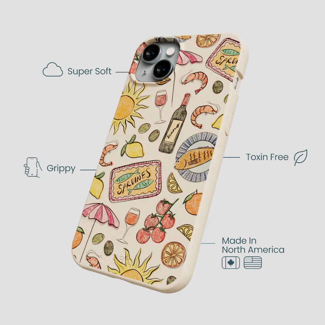 Seashell Coastal Bites iPhone 14 Plus Case - Image 4