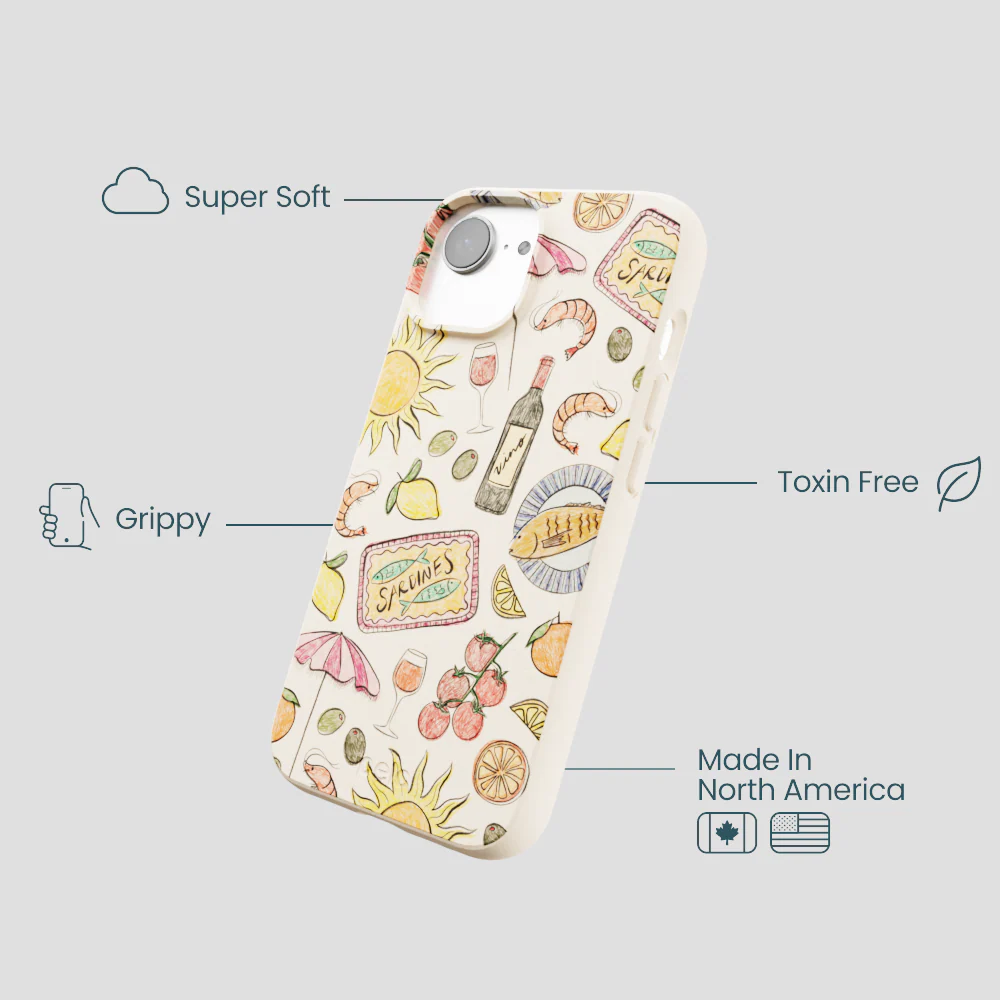 Seashell Coastal Bites iPhone 16e/17e Case - Image 4