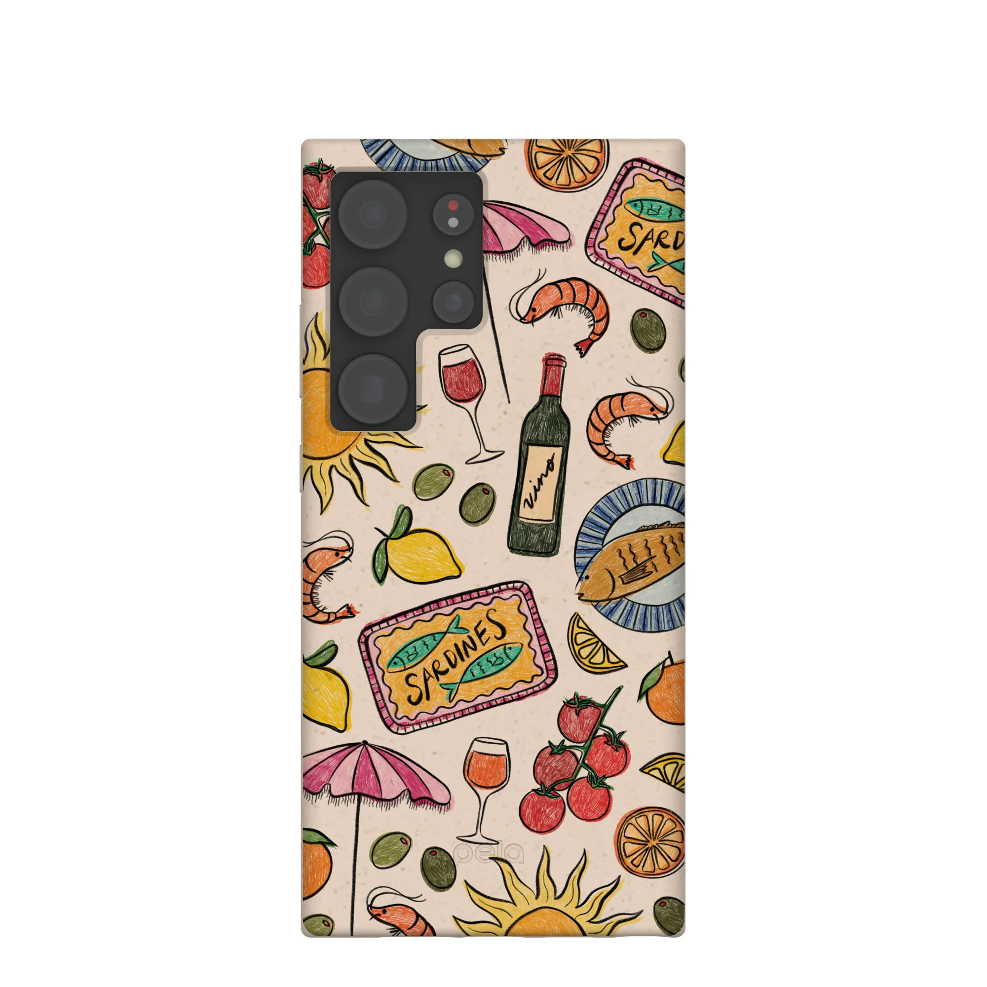 Seashell Coastal Bites Samsung Galaxy S24 Ultra Case