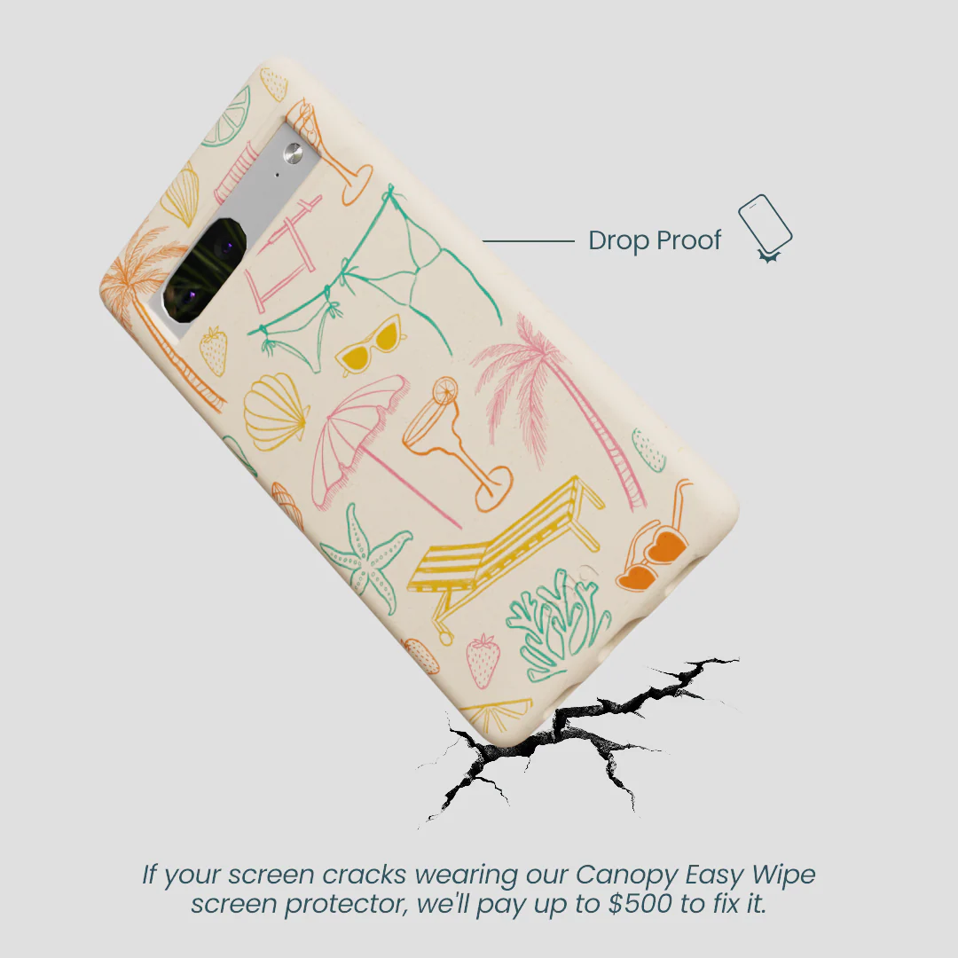 Seashell Coastal Club Google Pixel 7 Case - Image 5