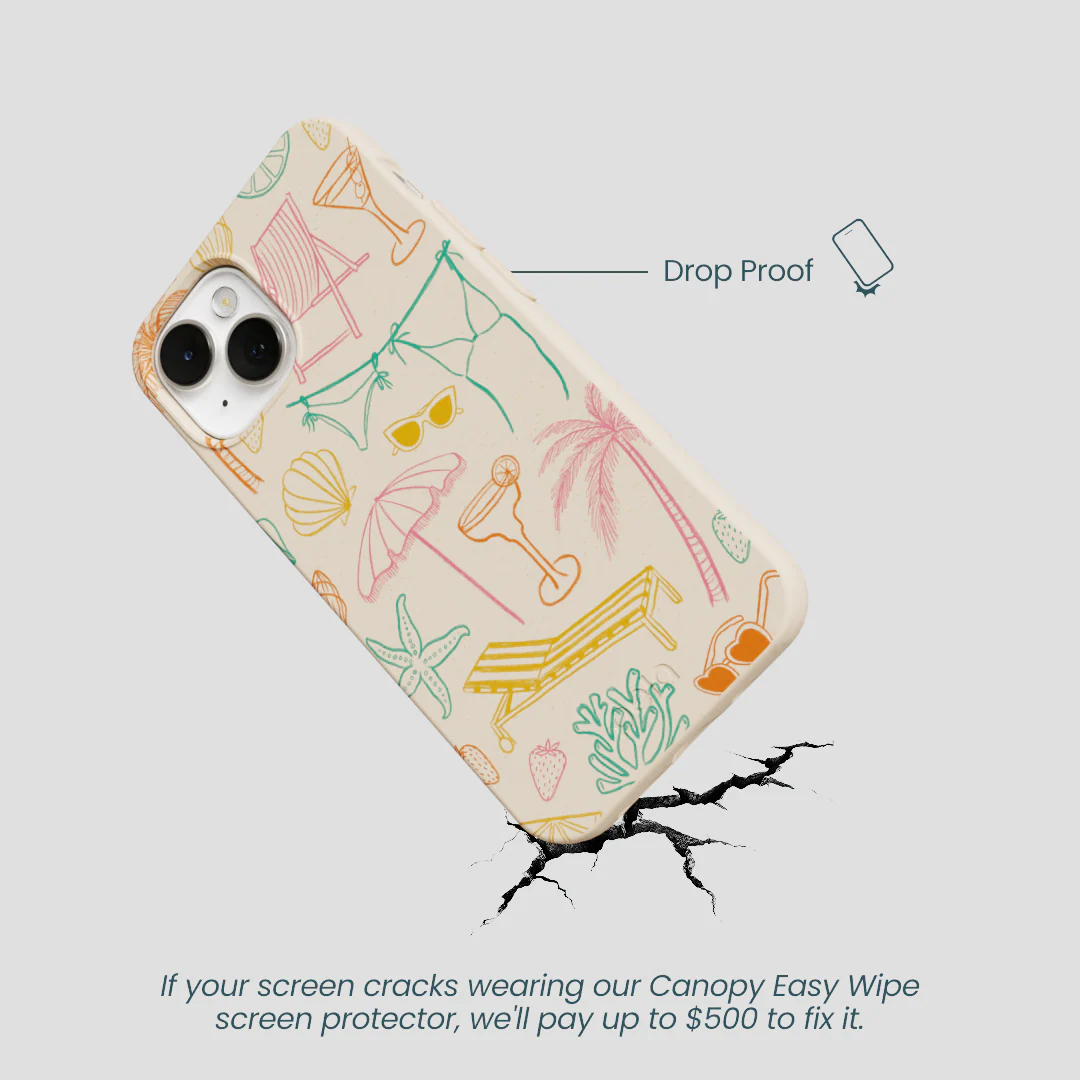 Seashell Coastal Club iPhone 13 Case - Image 5