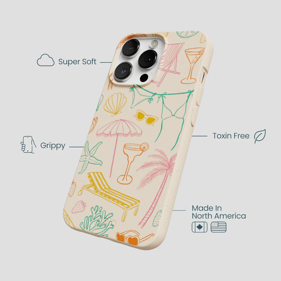 Seashell Coastal Club iPhone 13 Pro Max Case - Image 4