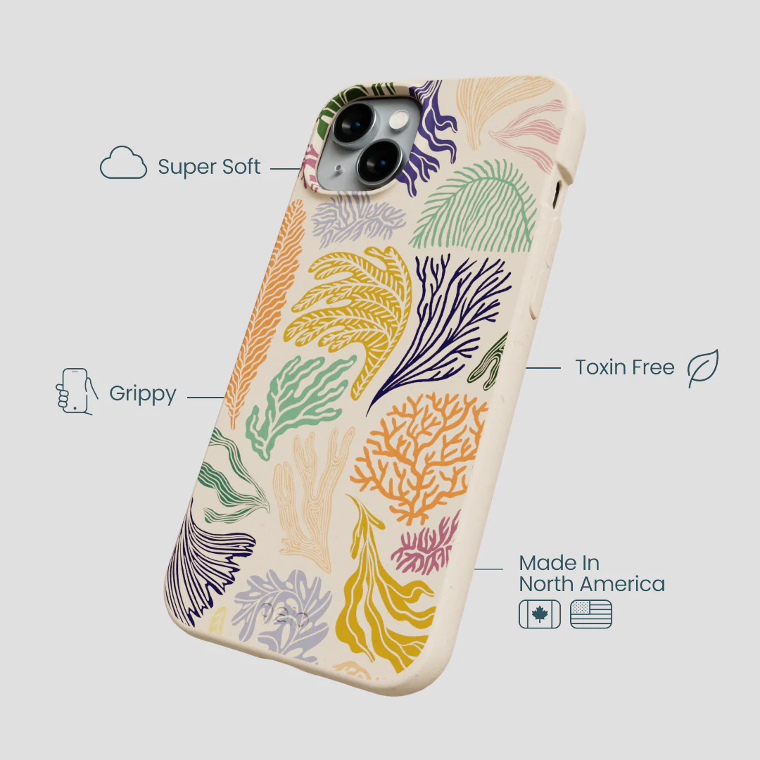 Seashell Coral Dreams iPhone 15 Plus Case - Image 4
