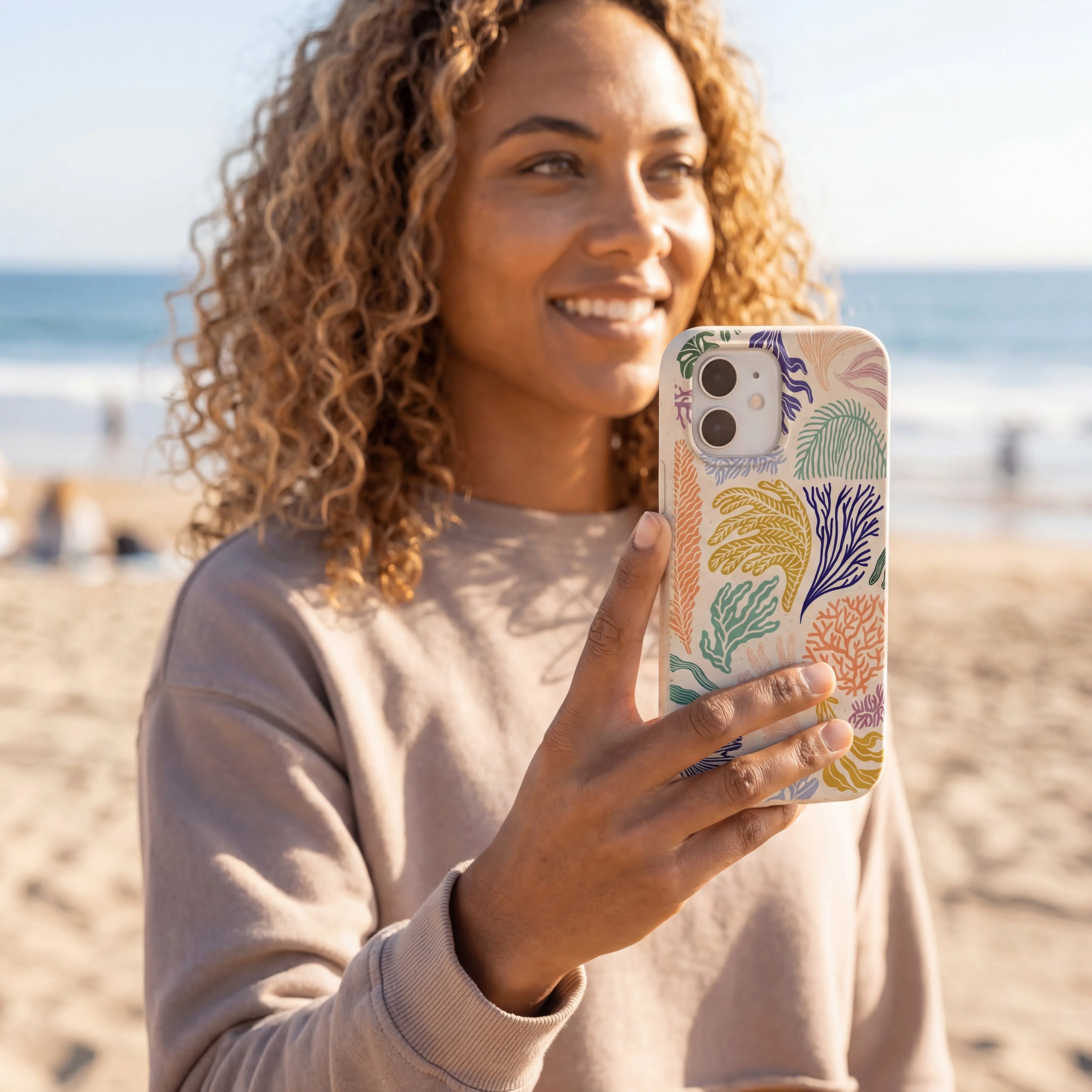 Seashell Coral Dreams iPhone 16 Pro Case - Image 2