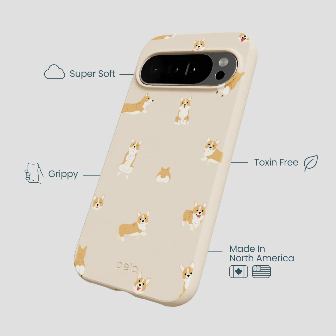 Seashell Corgi Cuties Google Pixel 10 Pro XL Case - Image 3