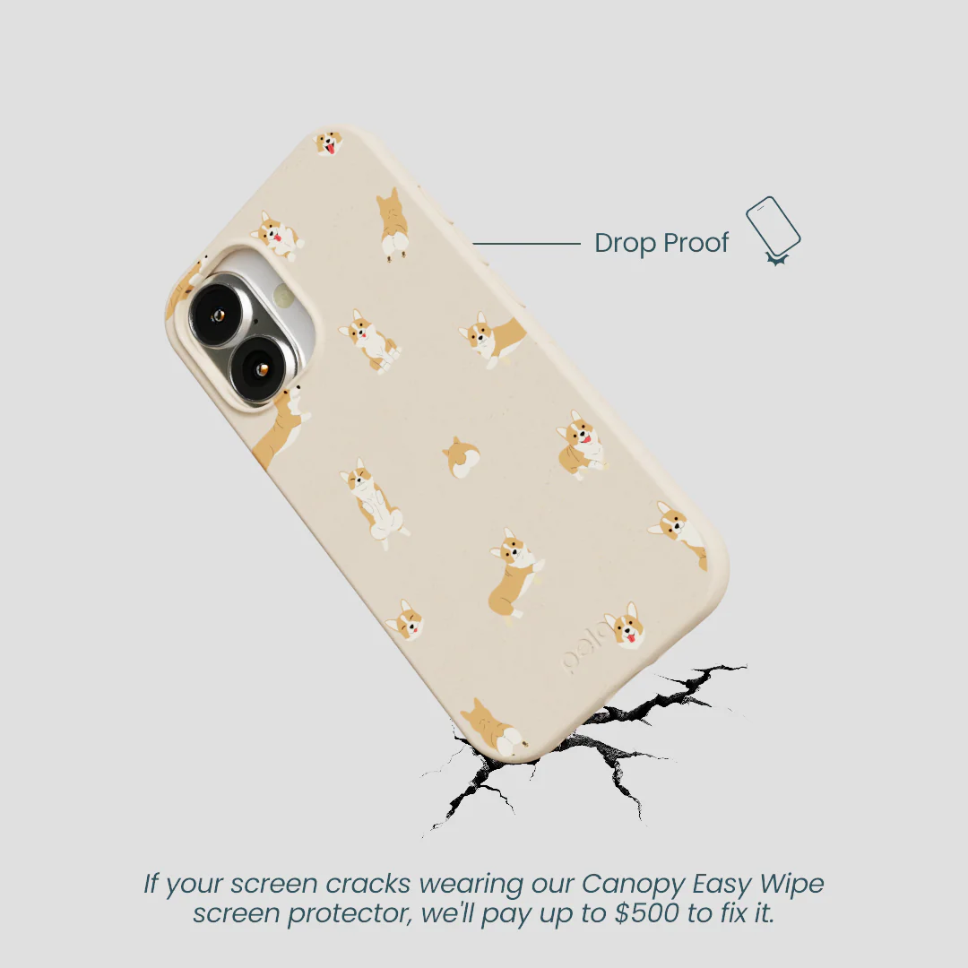 Seashell Corgi Cuties iPhone 16 Case - Image 5