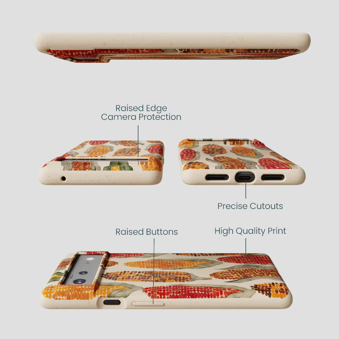 Seashell Cornfield Google Pixel 6 Case - Image 3