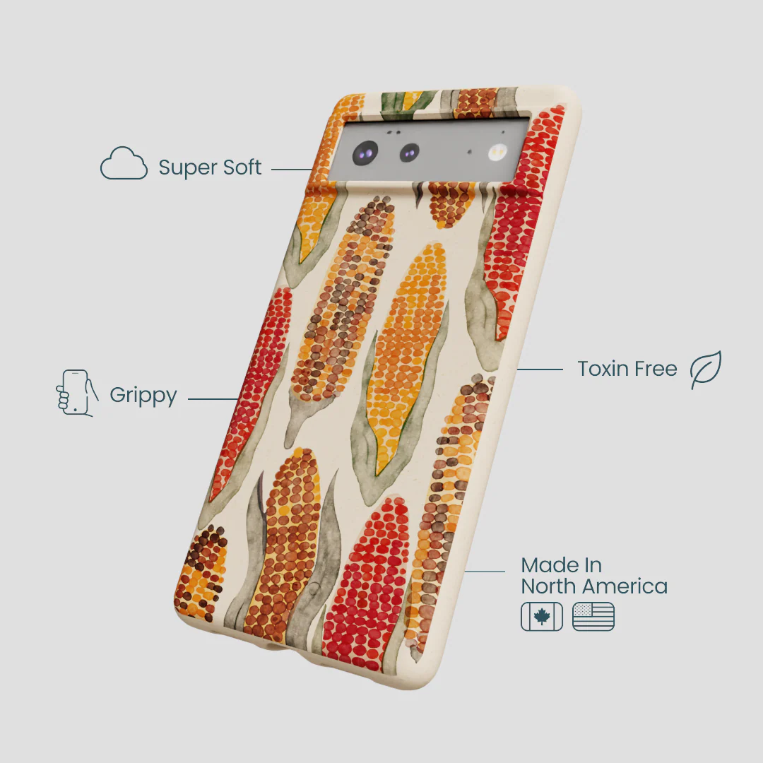 Seashell Cornfield Google Pixel 6a Case - Image 4