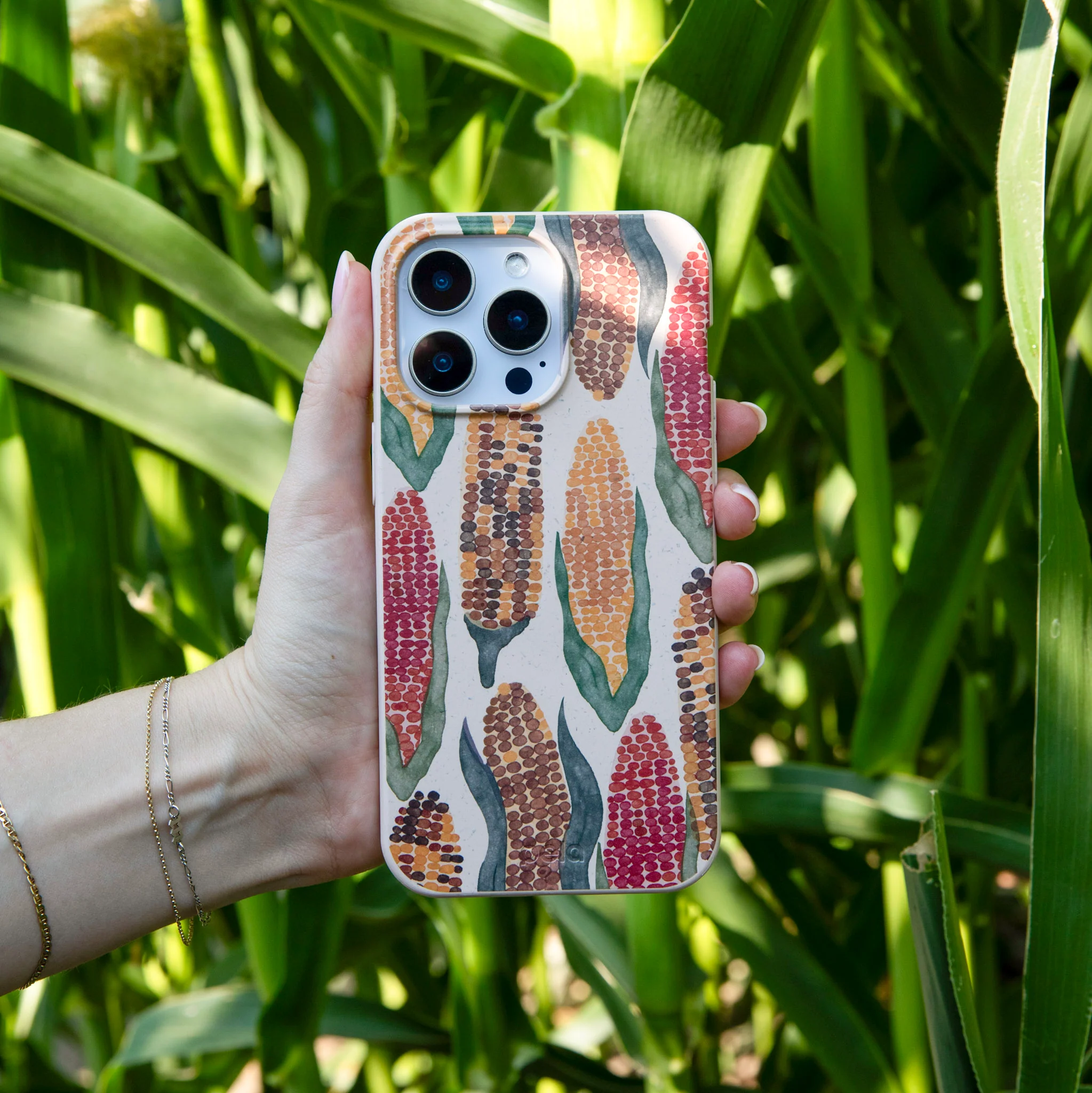 Seashell Cornfield Google Pixel 8a Case - Image 2