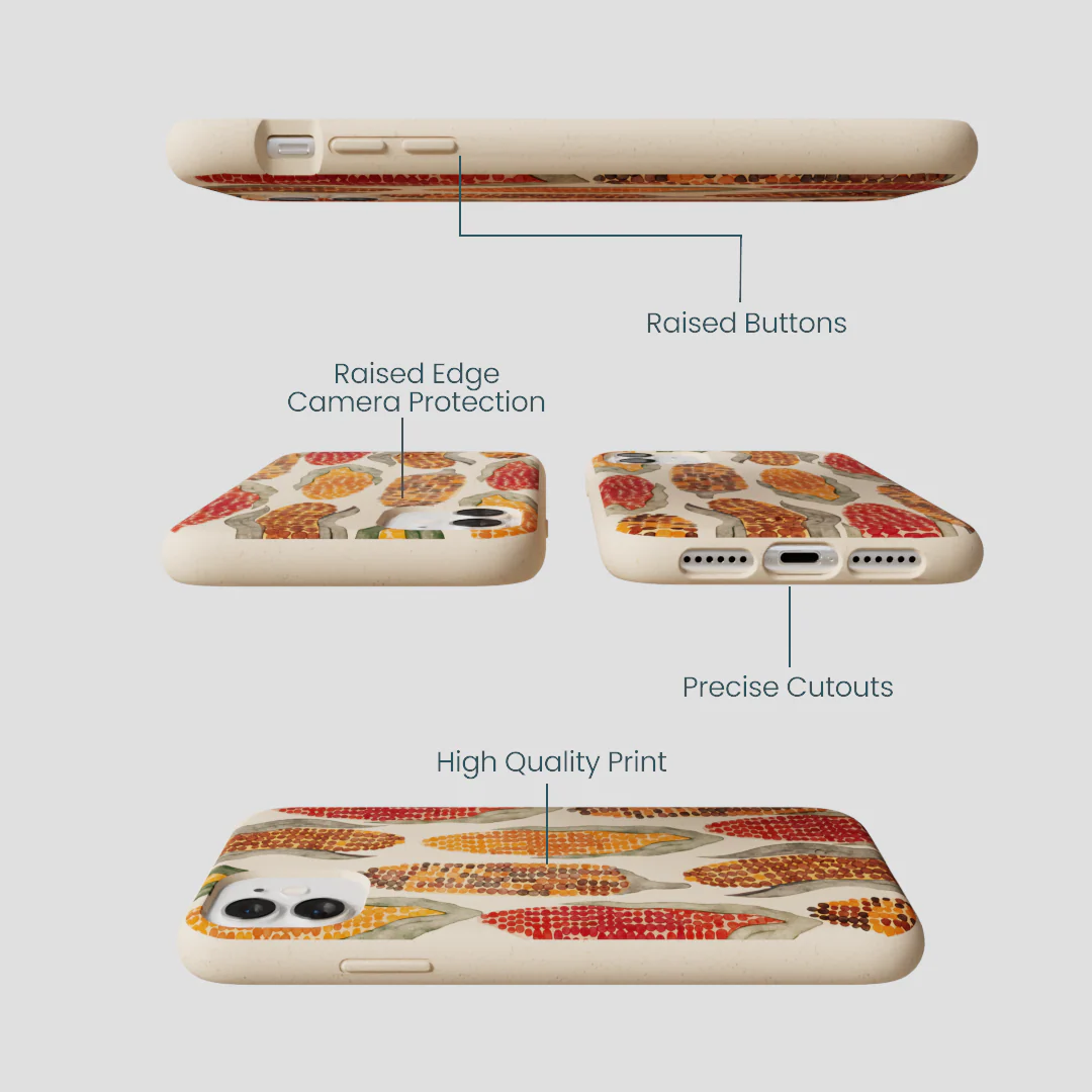 Seashell Cornfield iPhone 11 Case - Image 3