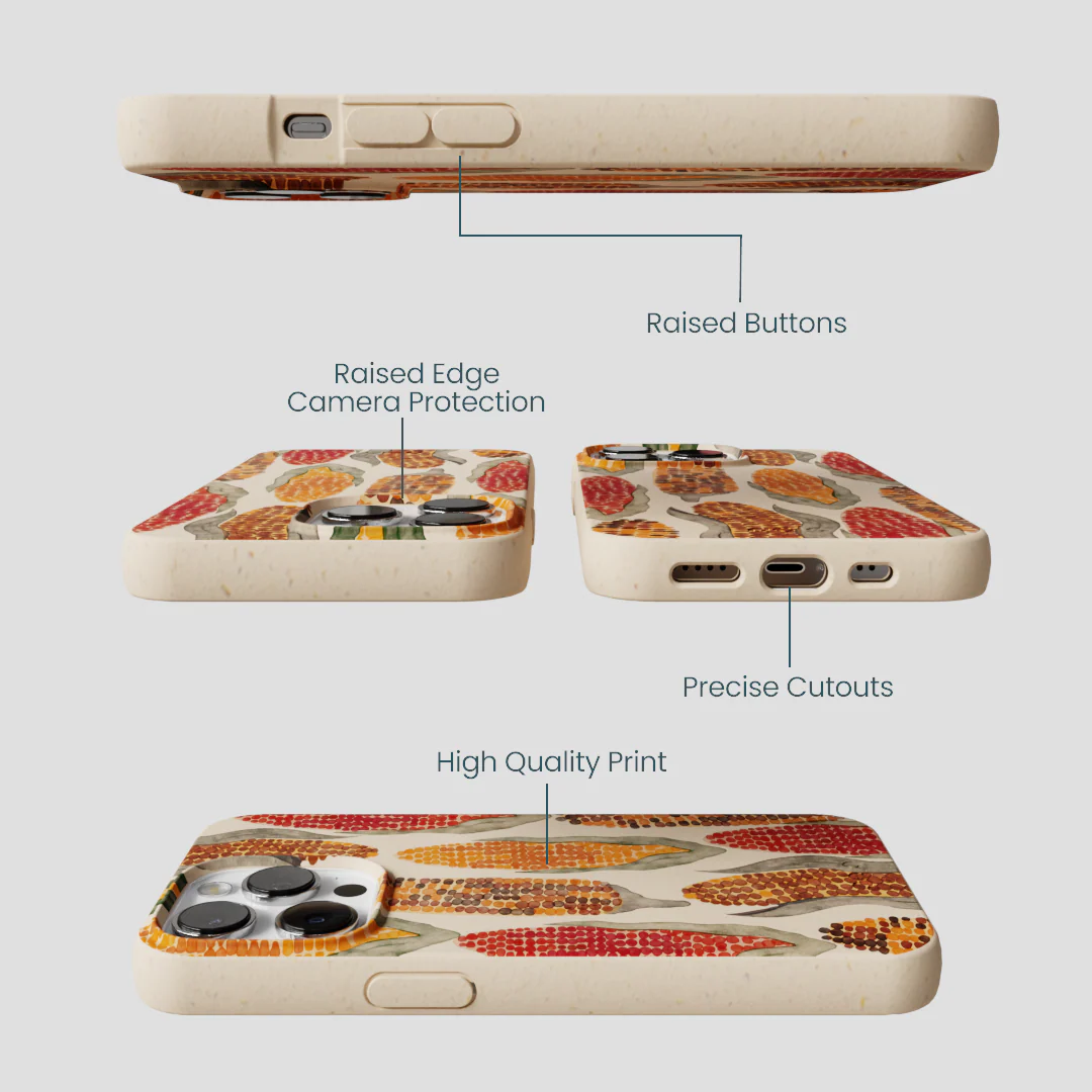 Seashell Cornfield iPhone 13 Pro Max Case - Image 3