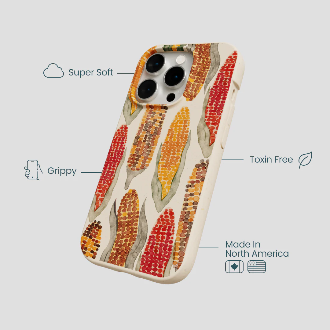 Seashell Cornfield iPhone 14 Pro Case - Image 4