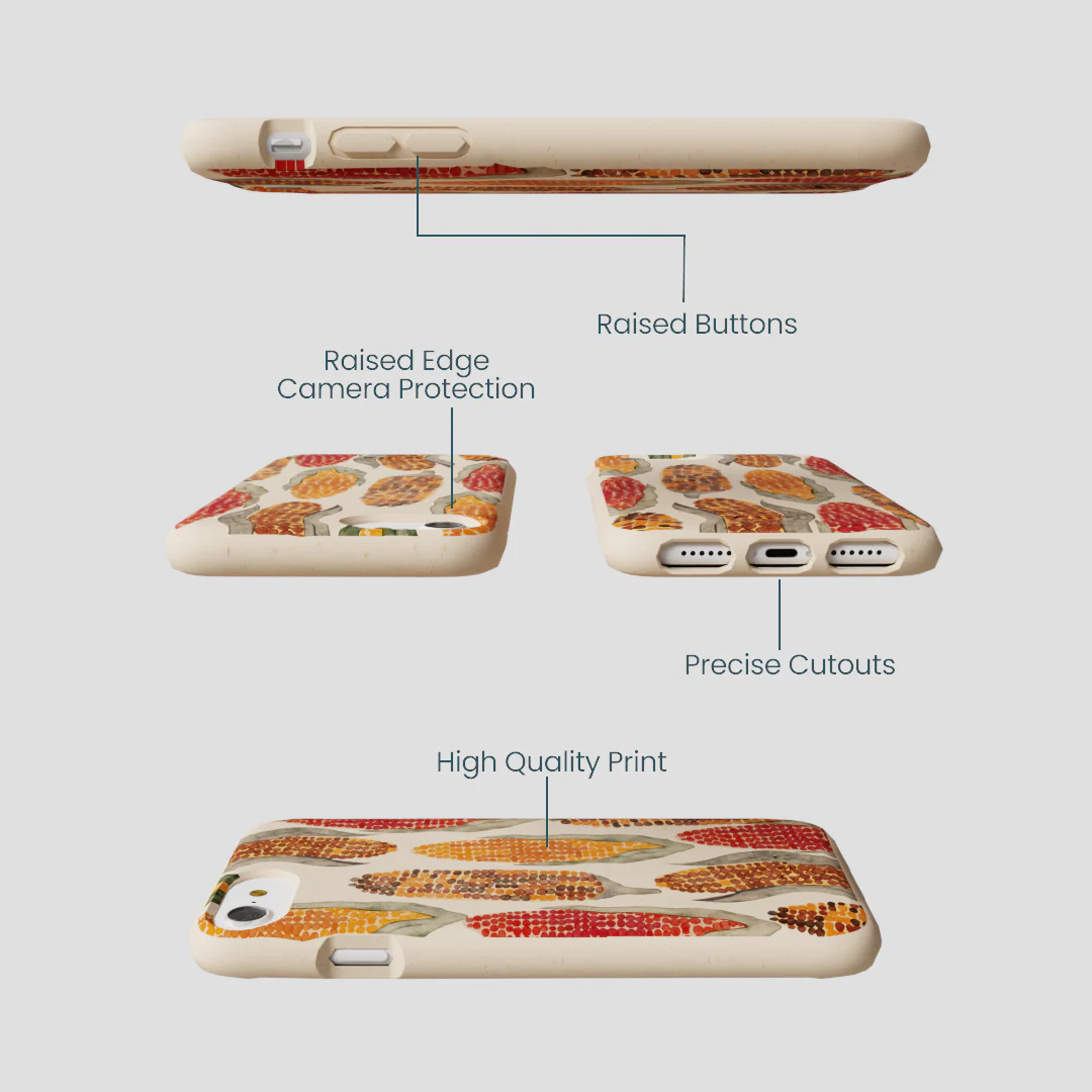 Seashell Cornfield iPhone 6/6s/7/8/SE Case - Image 3