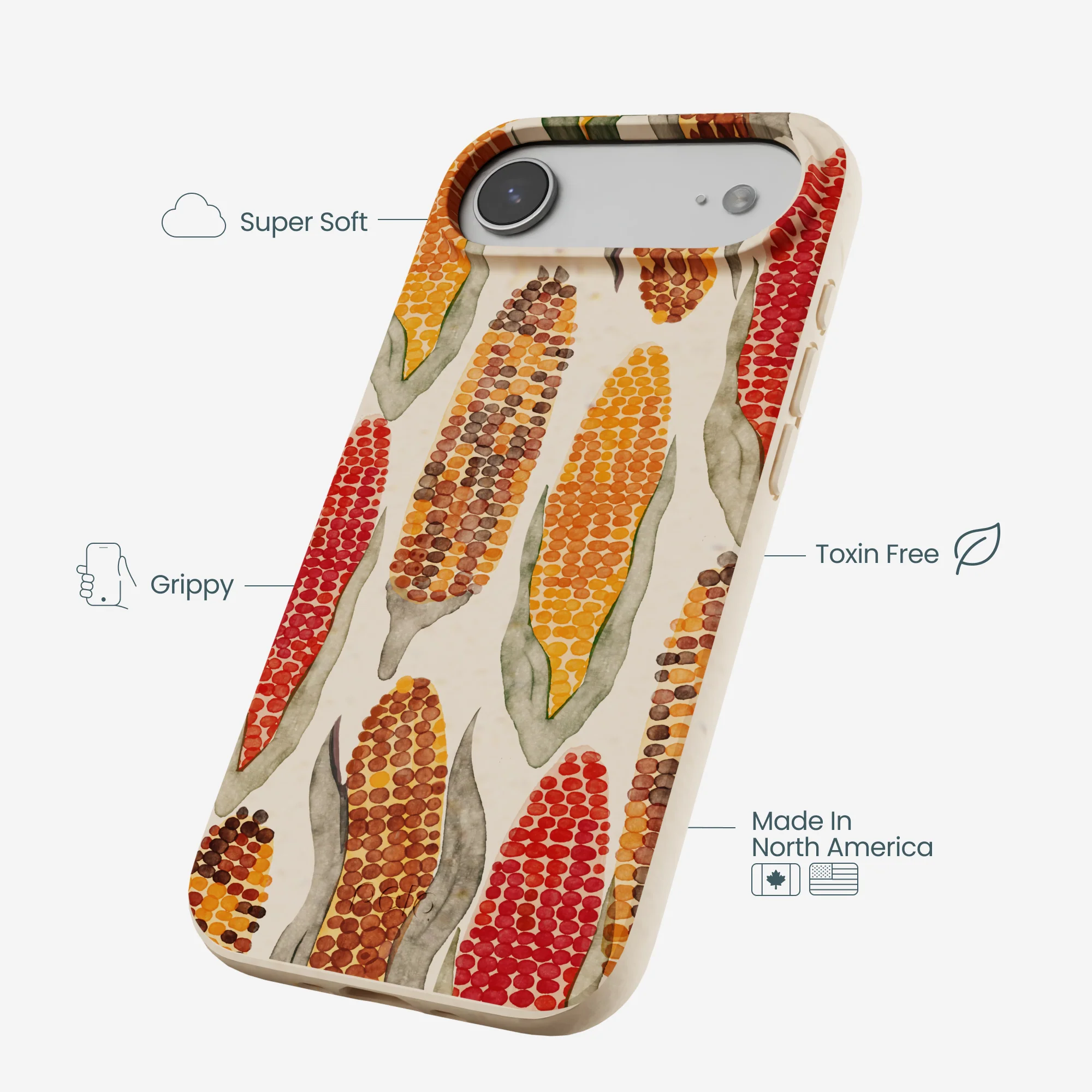 Seashell Cornfield iPhone Air Case - Image 4