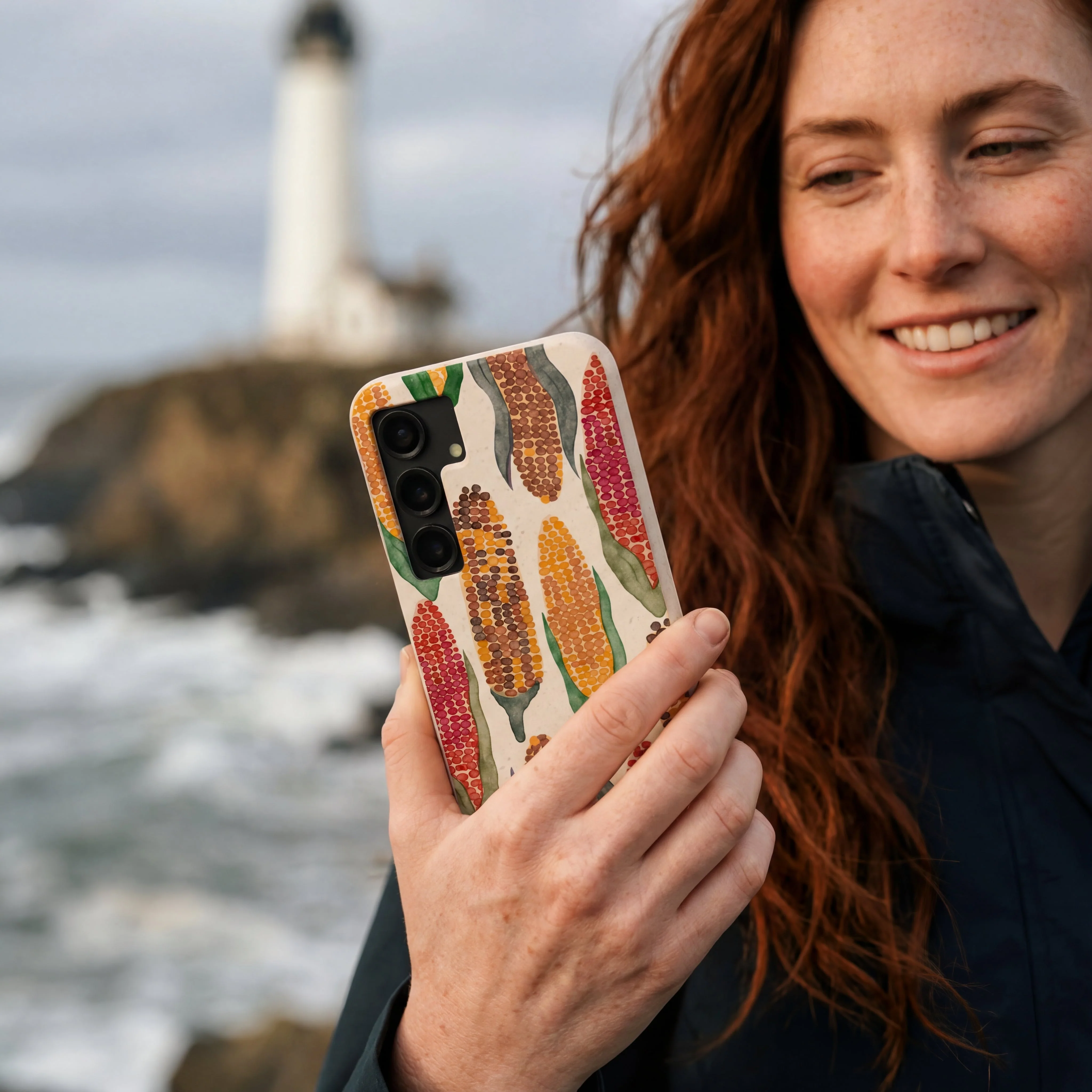 Seashell Cornfield Samsung Galaxy S25 Ultra Case - Image 2