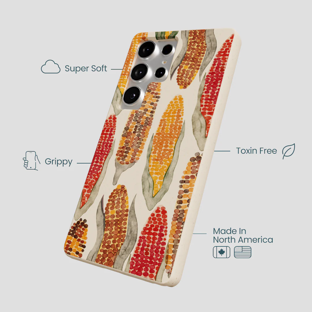 Seashell Cornfield Samsung Galaxy S25 Ultra Case - Image 4