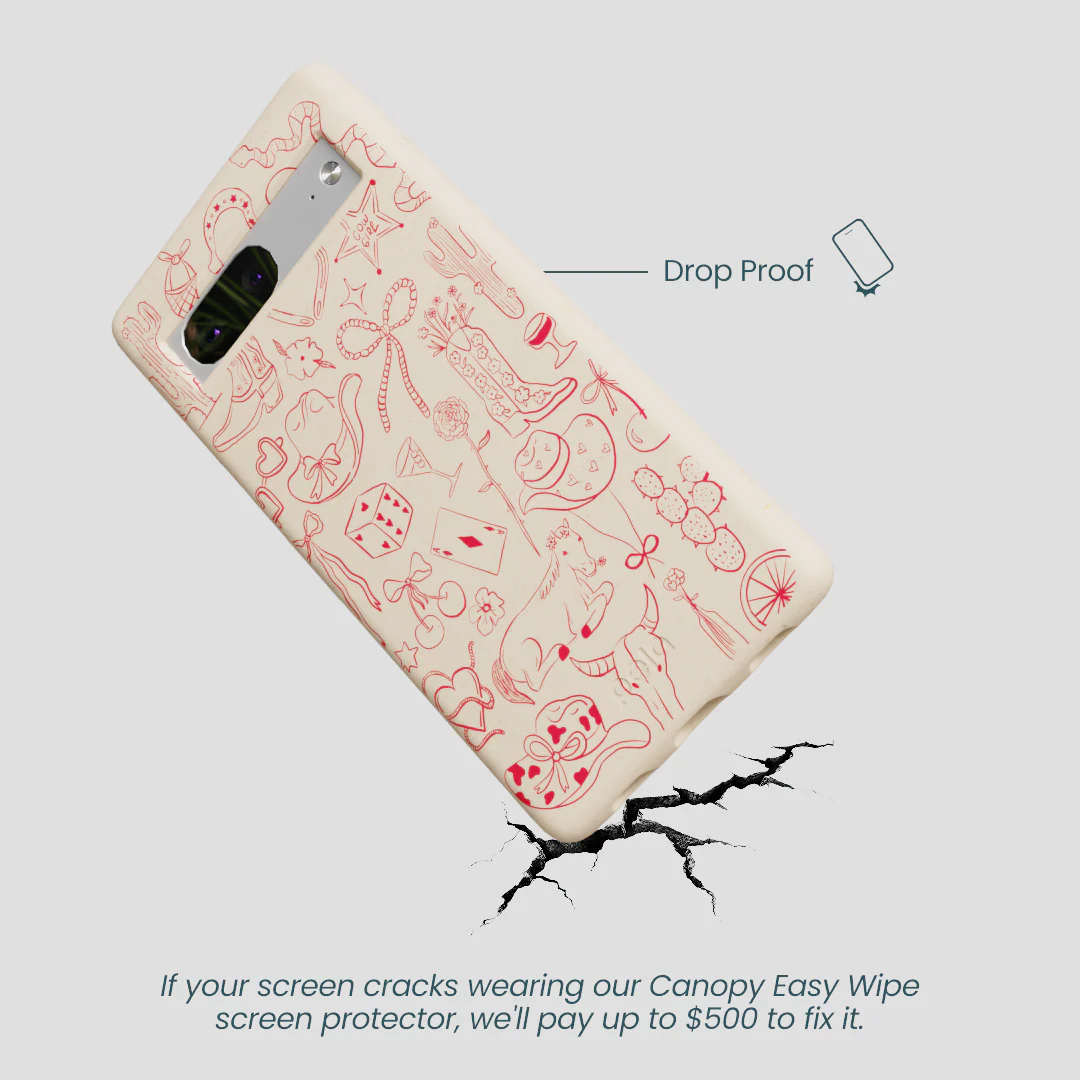Seashell Cowgirl Chic Google Pixel 7 Case - Image 5