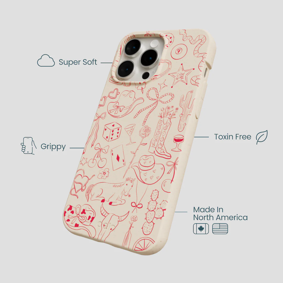 Seashell Cowgirl Chic iPhone 15 Pro Max Case - Image 4