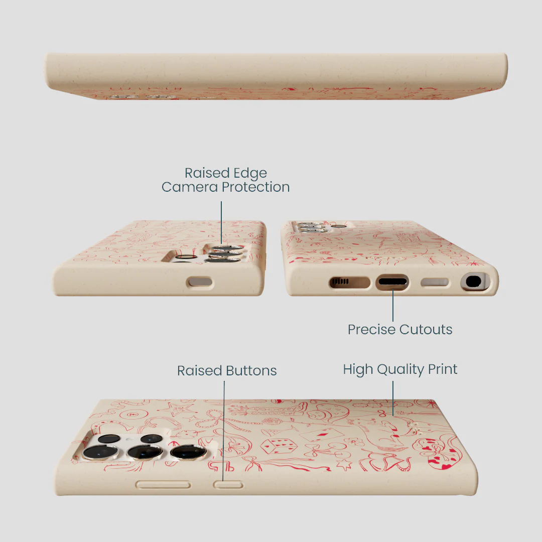 Seashell Cowgirl Chic Samsung Galaxy S24 Ultra Case - Image 3