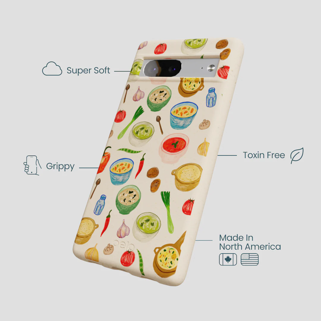 Seashell Cozy Bowls Google Pixel 7a Case - Image 4