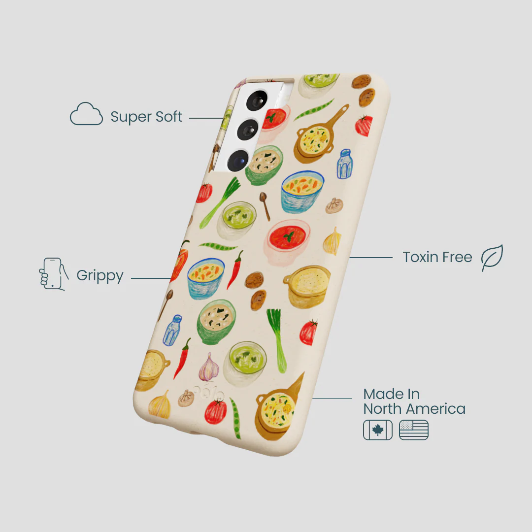 Seashell Cozy Bowls Samsung Galaxy S21 Case - Image 4