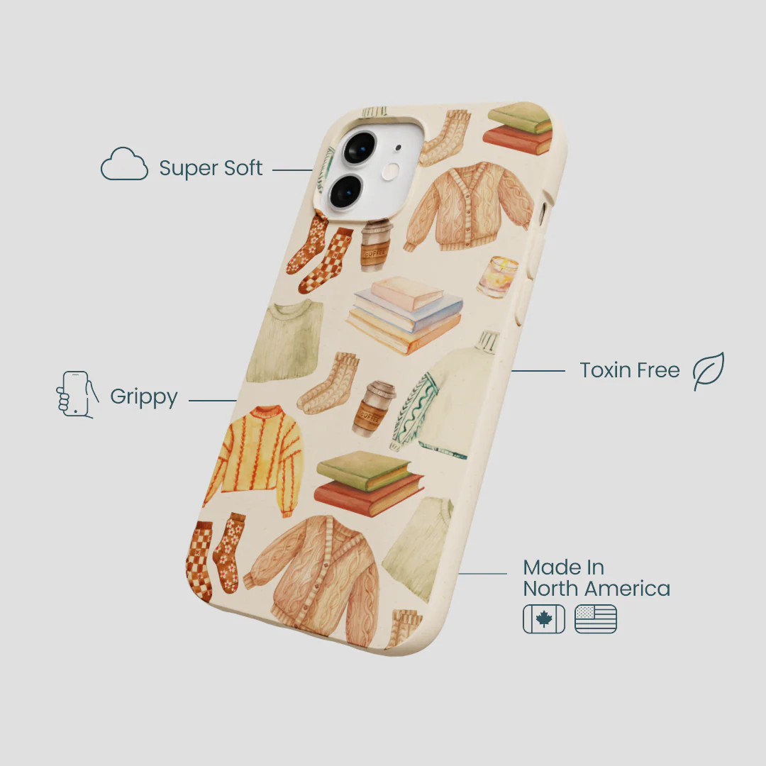 Seashell Cozy Mornings iPhone 12/ iPhone 12 Pro Case - Image 4