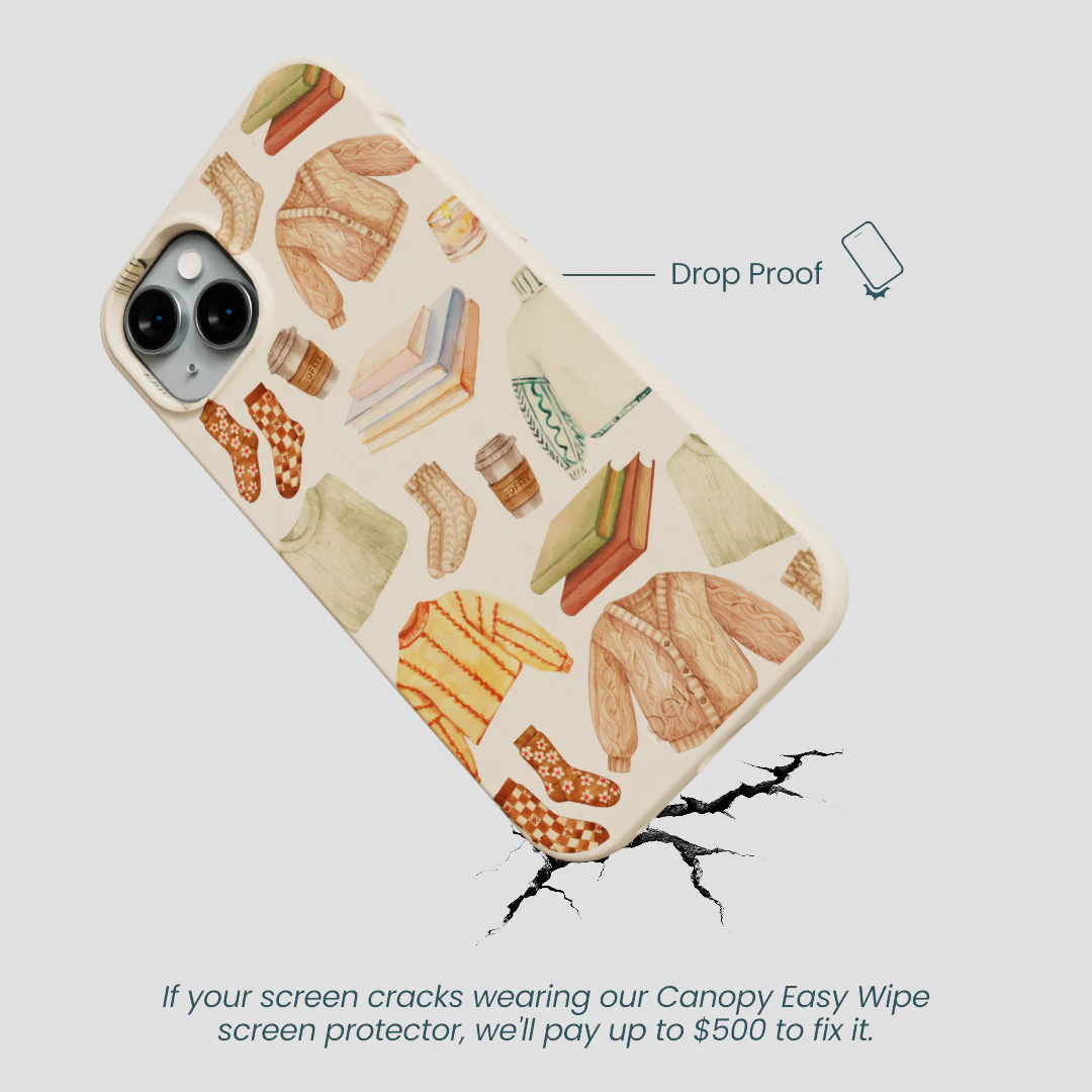 Seashell Cozy Mornings iPhone 15 Plus Case - Image 5