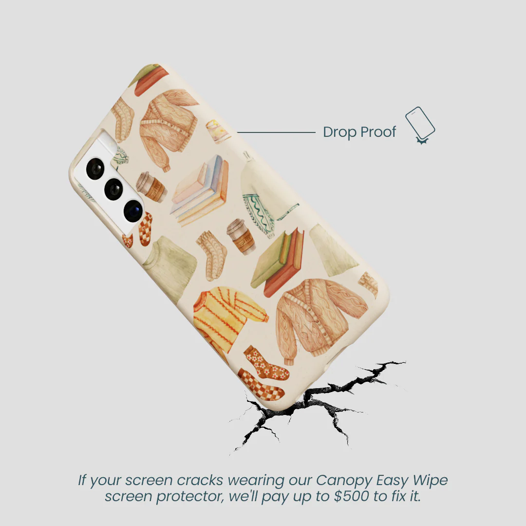 Seashell Cozy Mornings Samsung Galaxy S22 Case - Image 5
