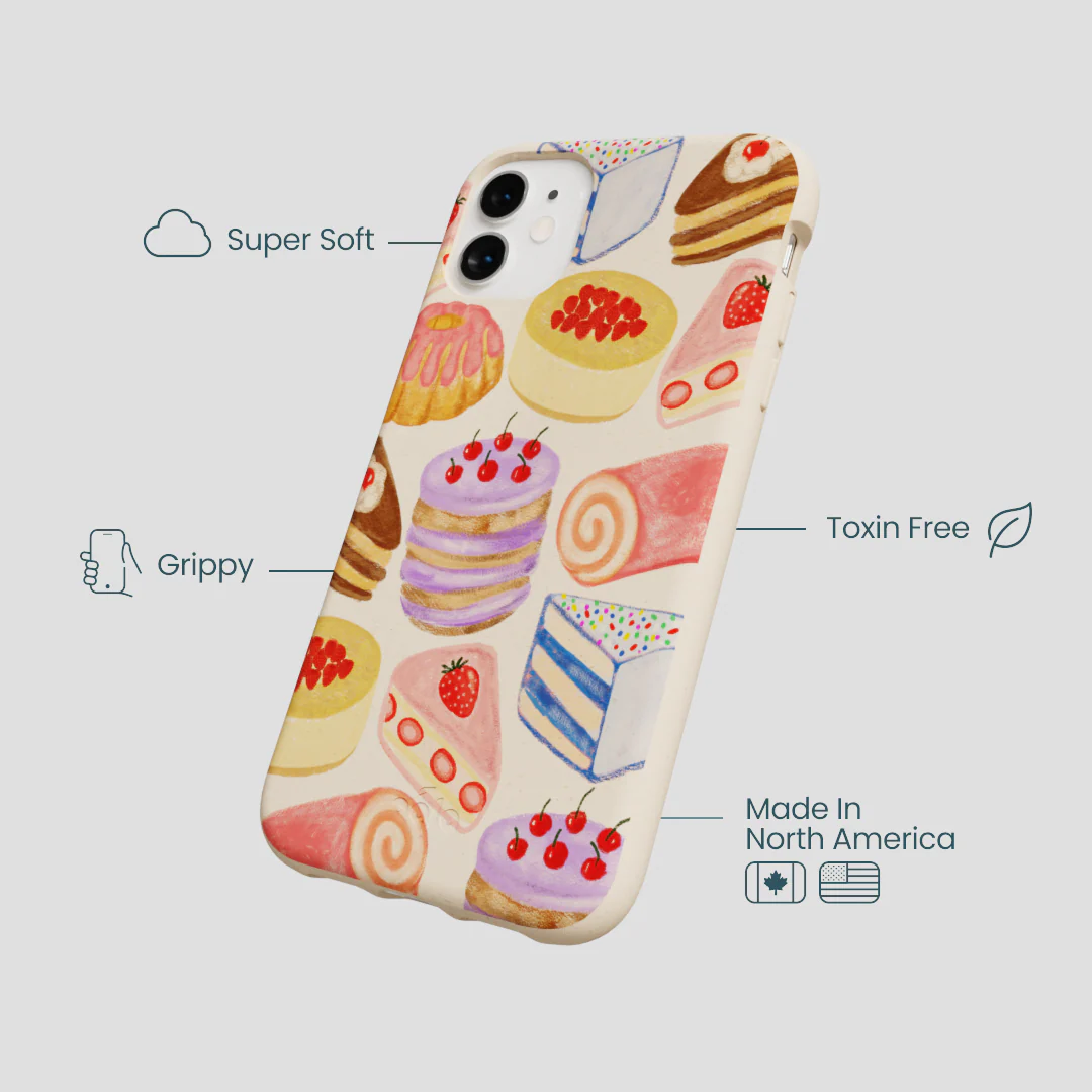 Seashell Crayon Pastries iPhone 11 Case - Image 4