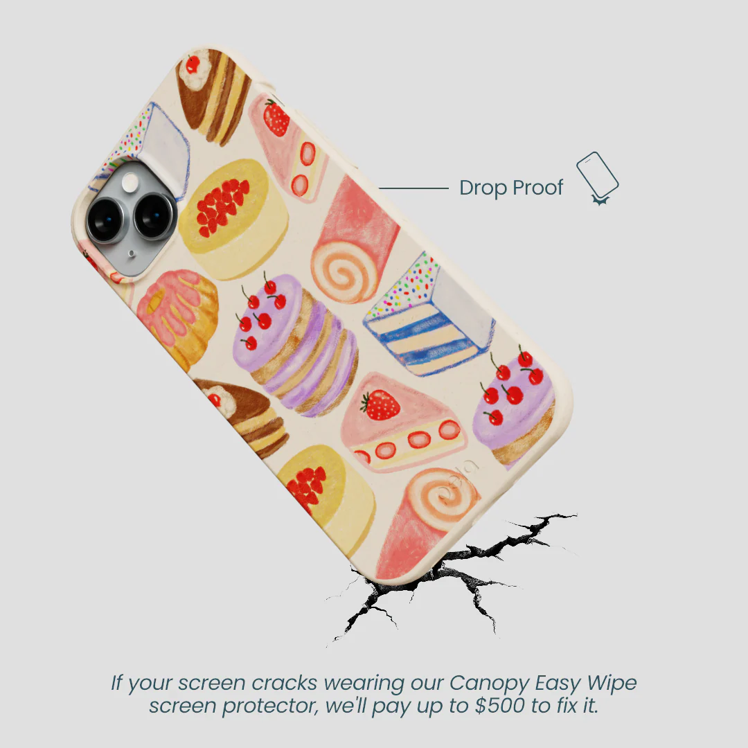 Seashell Crayon Pastries iPhone 14 Plus Case - Image 5