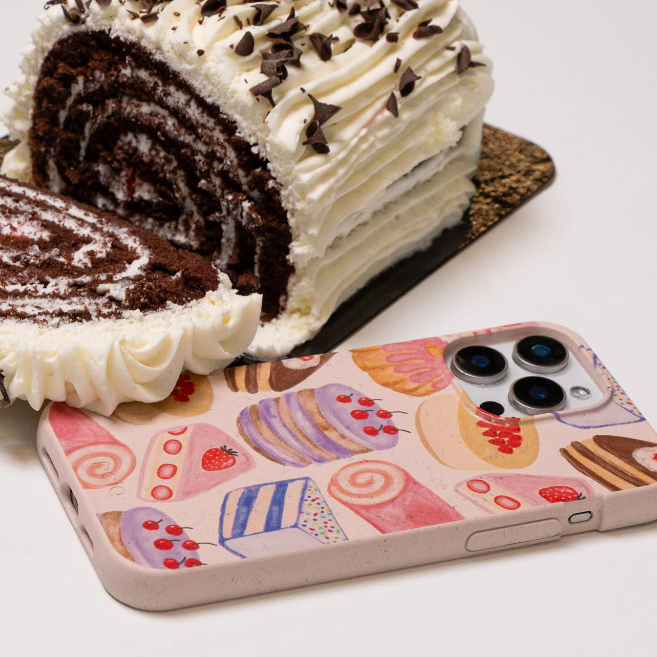 Seashell Crayon Pastries iPhone 16 Plus Case - Image 10