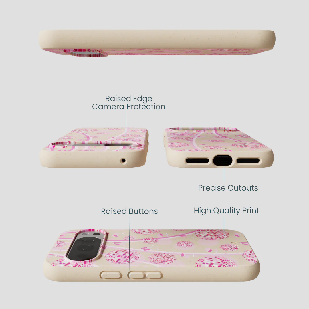Seashell Dancing Lights Google Pixel 10/10 Pro Case - Image 3