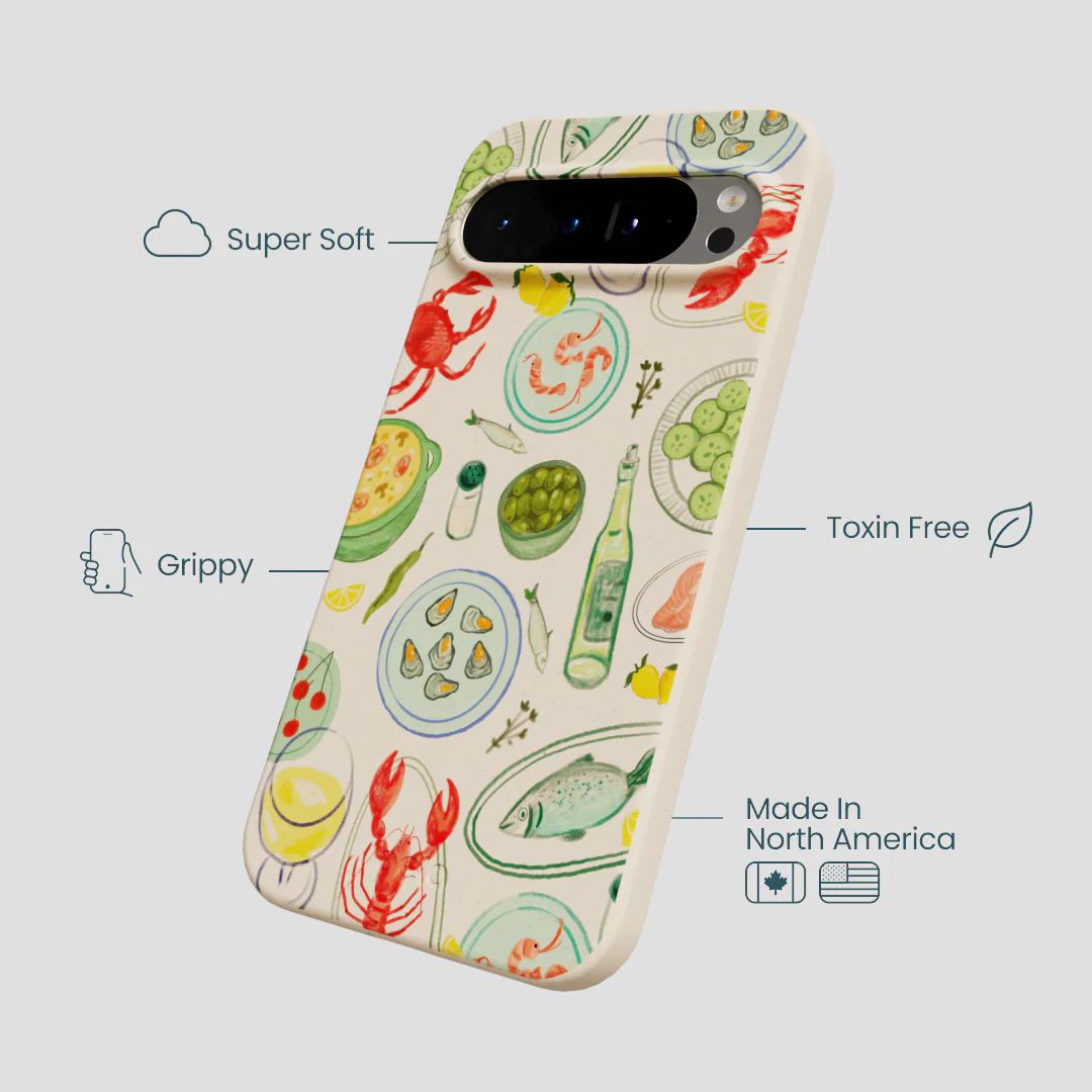 Seashell Dock and Dine Google Pixel 9 Pro XL Case - Image 4