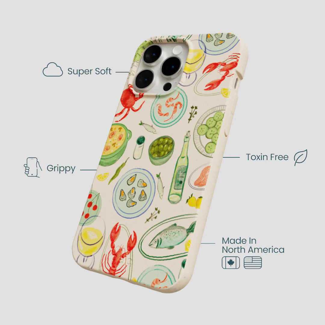 Seashell Dock and Dine iPhone 14 Pro Max Case - Image 4