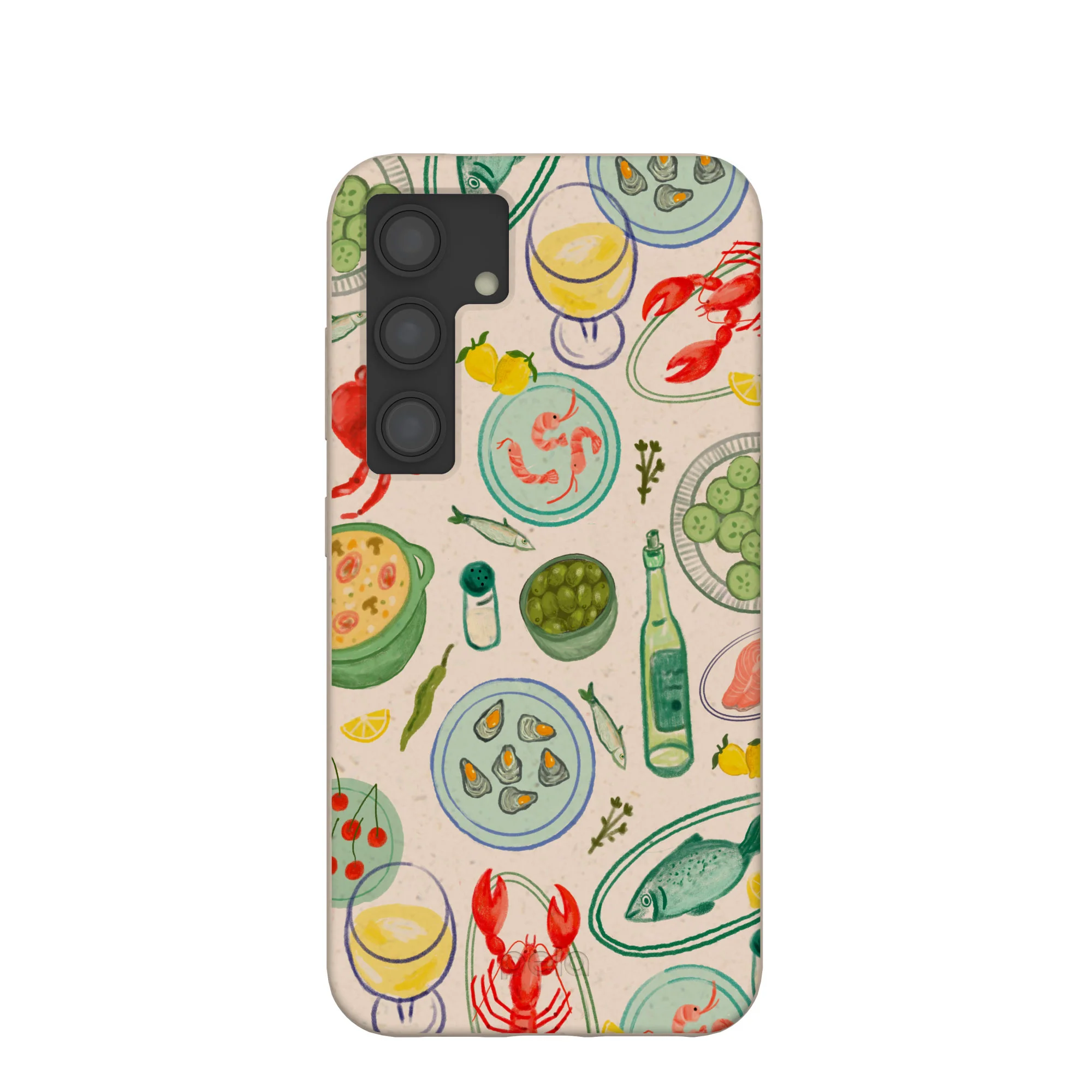 Seashell Dock and Dine Samsung Galaxy S24 Case