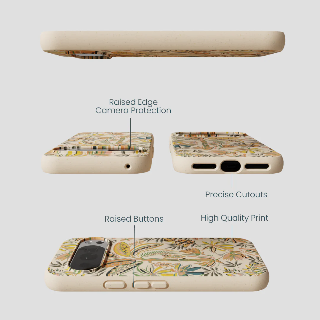 Seashell Dreamy Tropics Google Pixel 10/10 Pro Case - Image 3