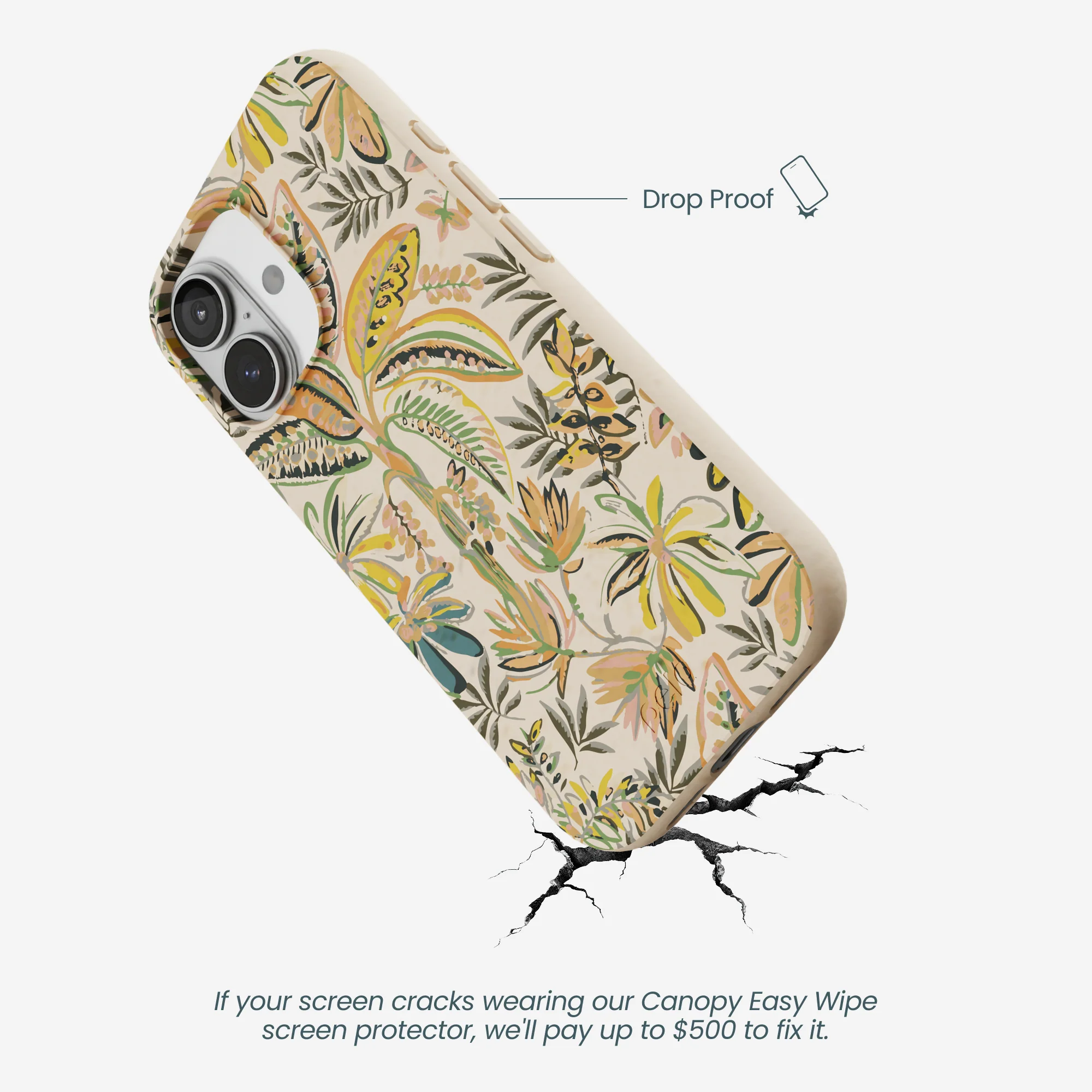 Seashell Dreamy Tropics iPhone 17 Case - Image 5